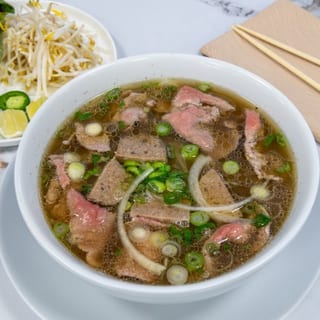 Rare Steak Meat Balls - Pho Bò